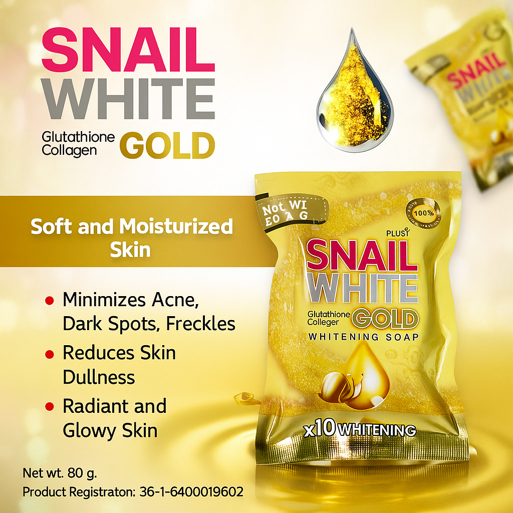Snailwhite Dold Glutathione Collagen Soap
