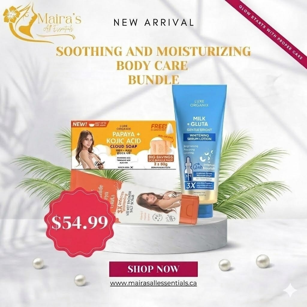 Luxe Organix Soothing And Moisturizing Body Care Bundle