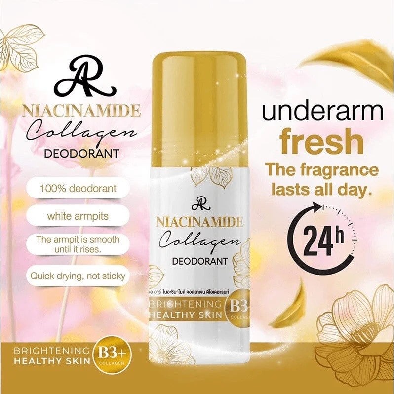 AR Niacinamide Collagen Deodorant Roll-On 75ml