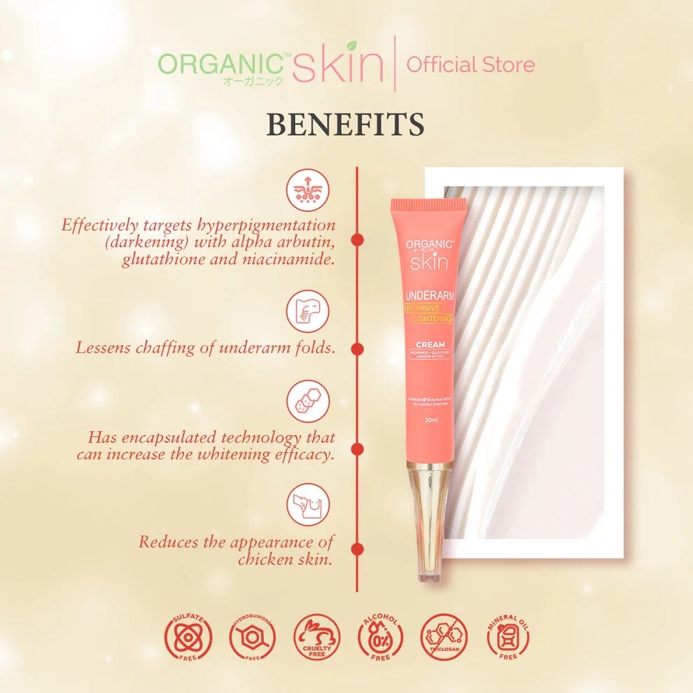 Organic Skin Japan Intensive Whitening Underarm Cream