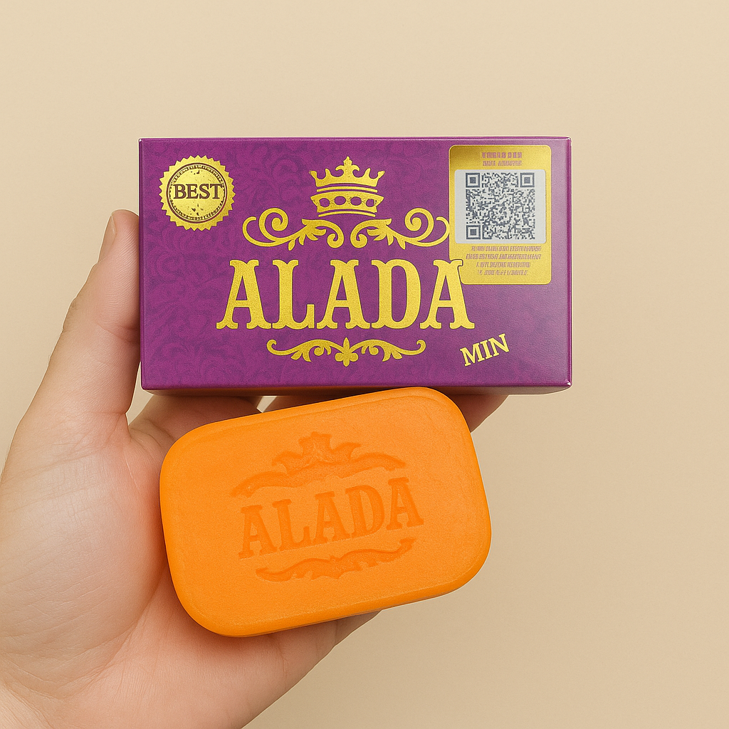 Alada Soap - Premium Skin Nourishing Bar with Carambola & Algae Extracts - 160g