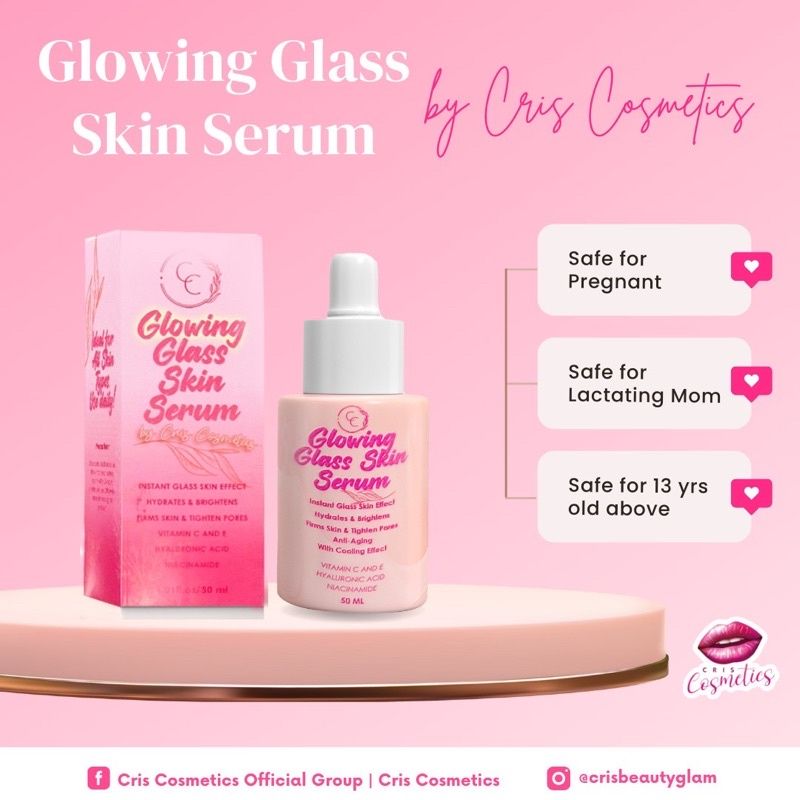 CC Glam & Beauty Glowing Glass Skin Serum 50ml
