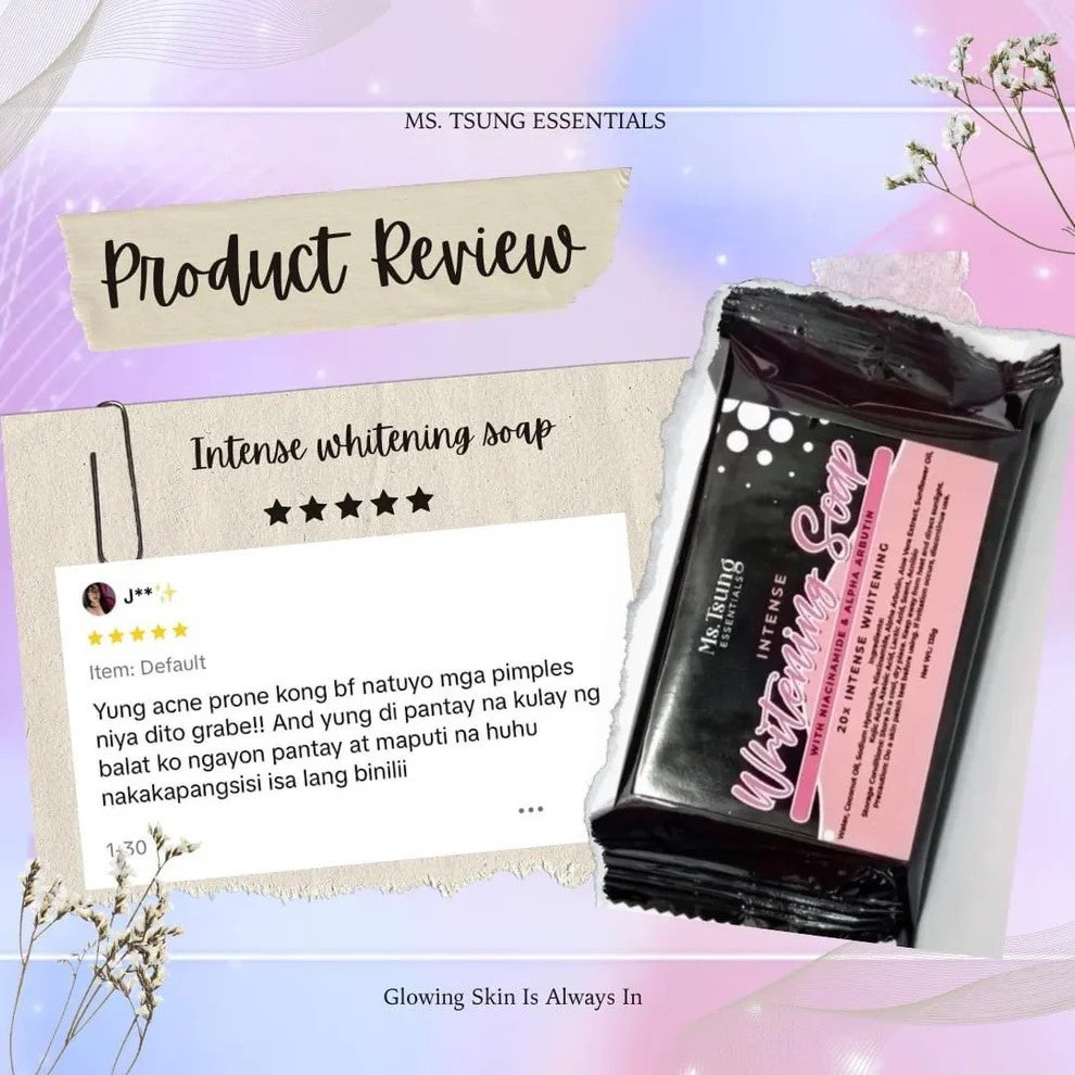 Ms Tsung intensive whitening soap