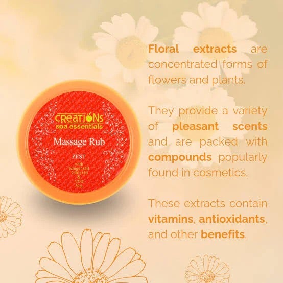 Creation Zest Massage Rub 50g