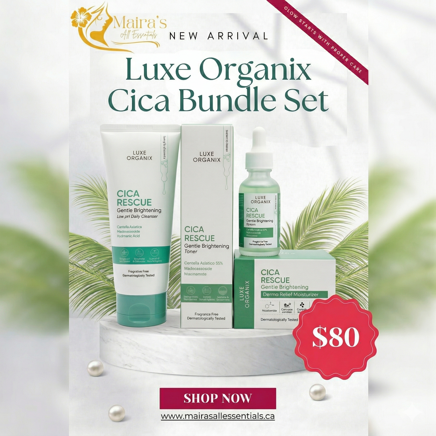 Luxe Organix Cica Bundle Set