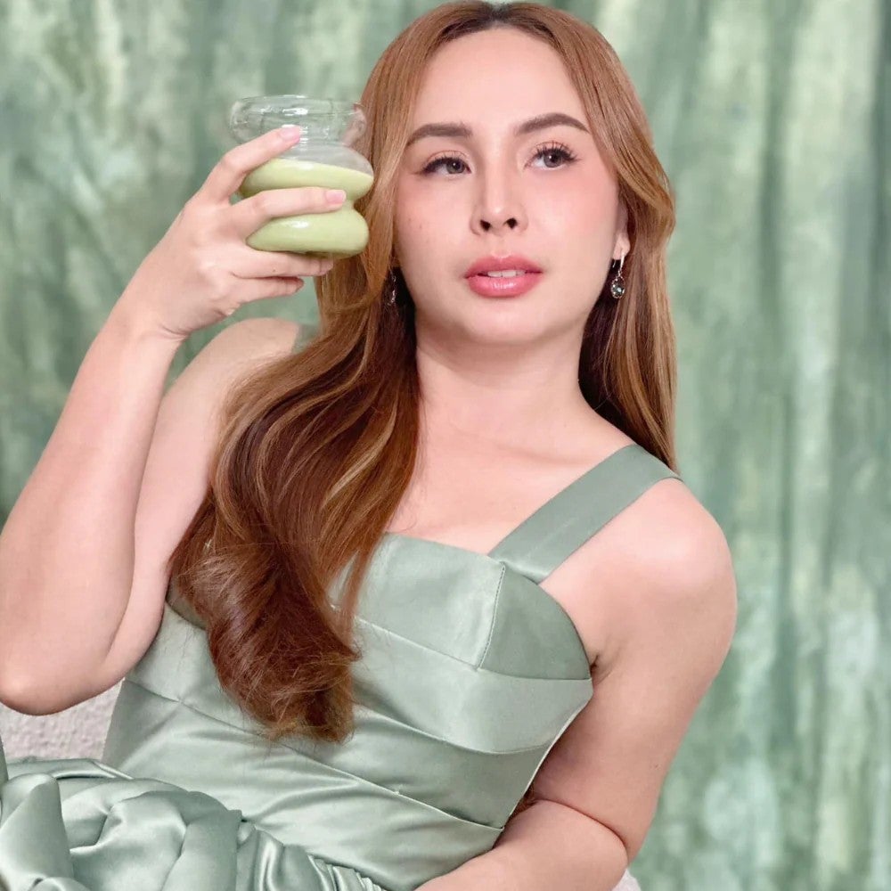 DEAR FACE Beauty Milk Premium Japanese Matcha Latte - Antioxidant Drink 180g