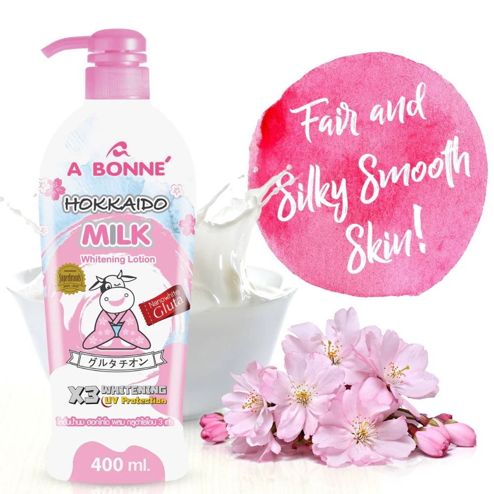 A Bonne' Hokkaido Milk Whitening Lotion 500ml