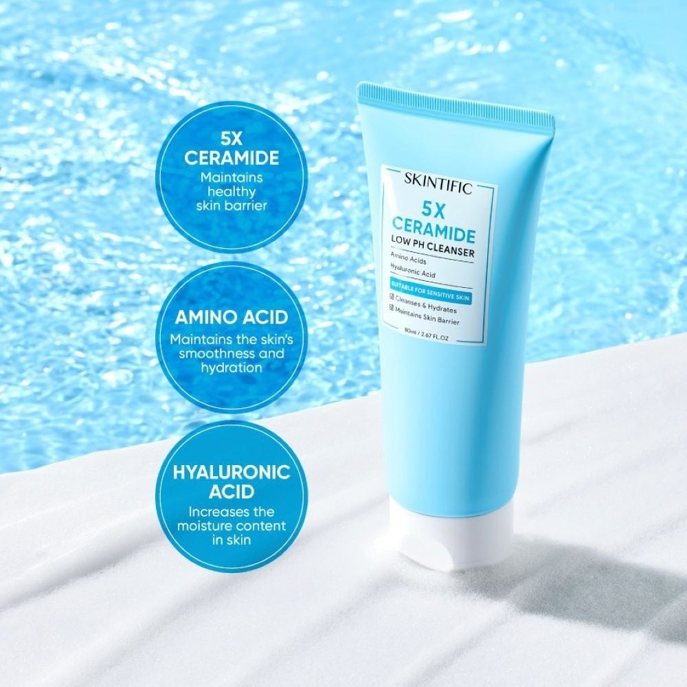 Skintific 5x Ceramide Low PH Cleanser 80ml