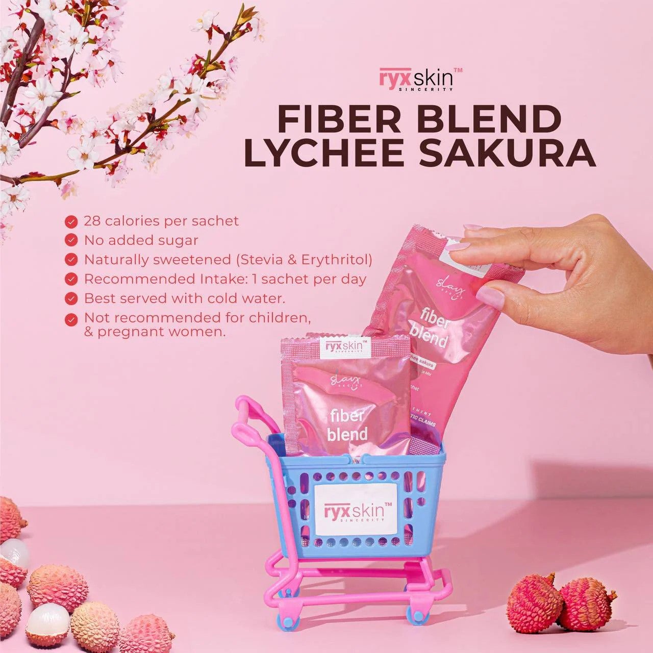 RYX SKIN Fiber Blend LYCHEE