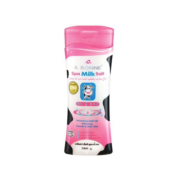 A Bonne' Spa Milk Salt Scrub tub 380g