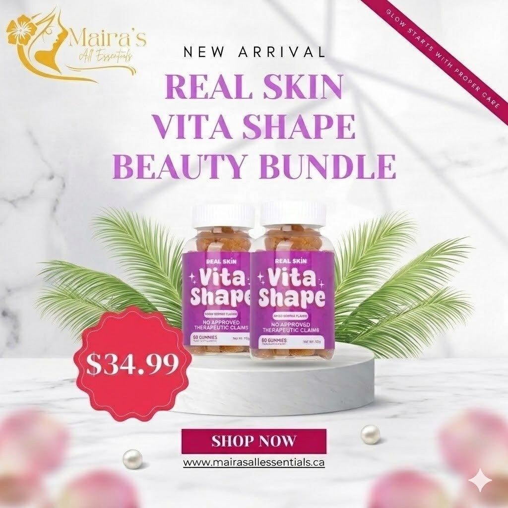 Real Skin Vita Shape Gummies Bundle