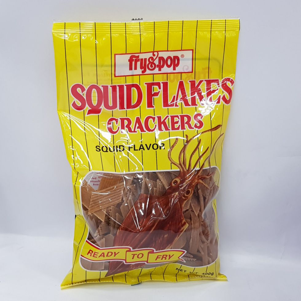Fry&Pop Squid Flakes Crackes