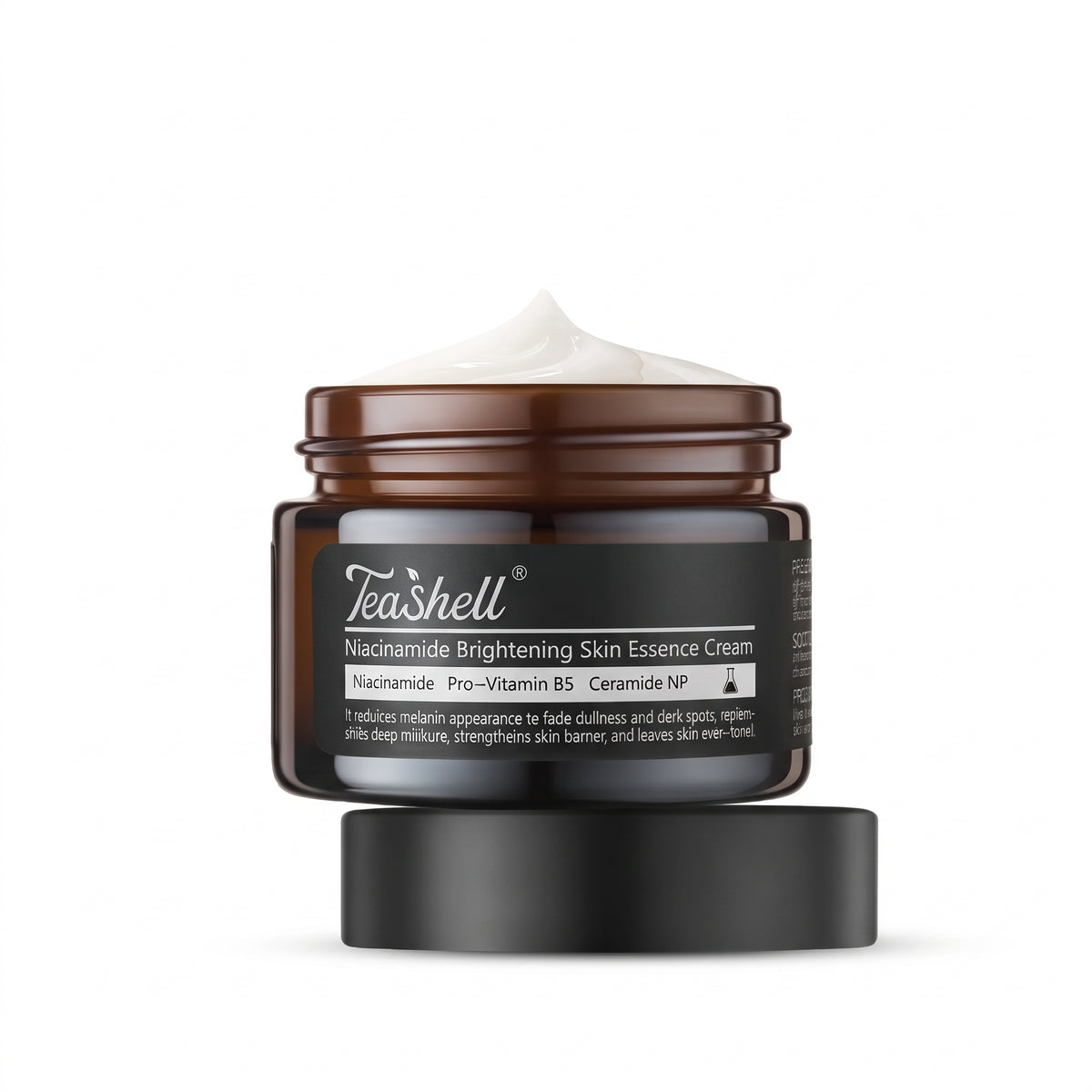 TeaShell Niacinamide Brightening Skin Essence Cream Pro-Vitamin B5 50g