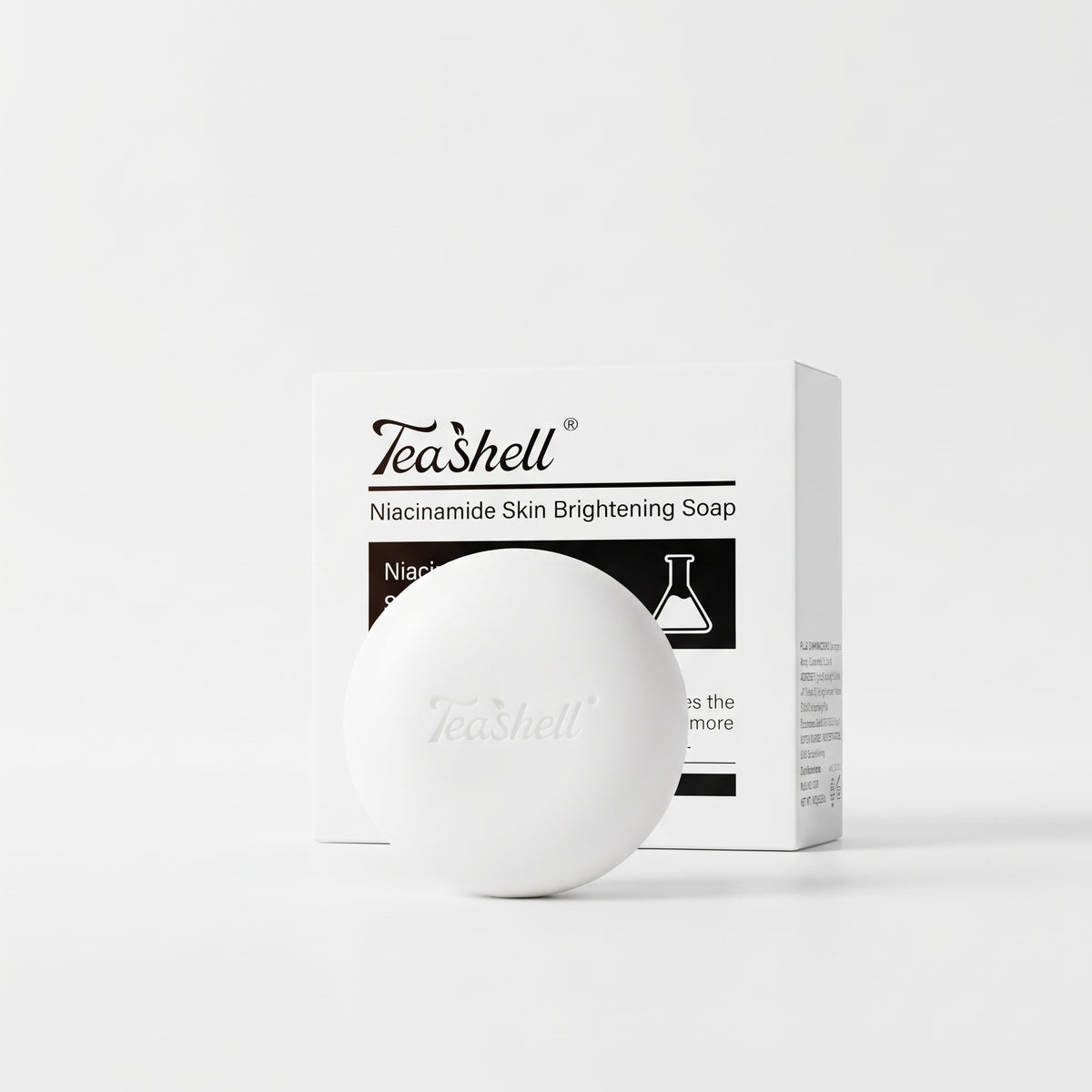TeaShell Niacinamide Whitening Soap|Brightening Oil Balancing & Skin Barrier Repair 100g