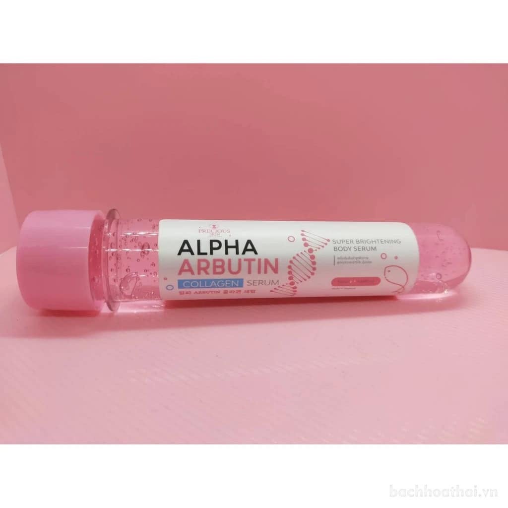 Precious Skin Alpha Arbutin Collagen Body Serum (Pink)
