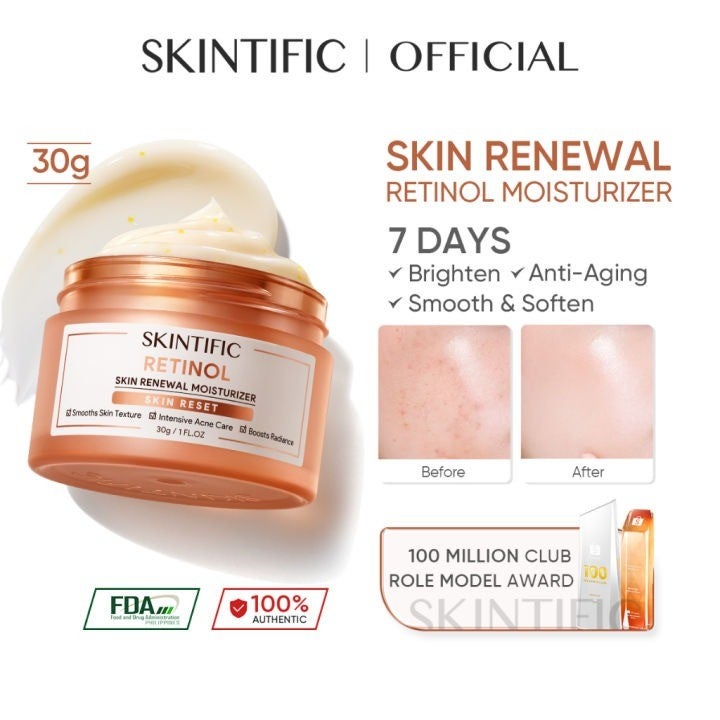 Skintific Retinol Skin Renewal Moisturizer 30g