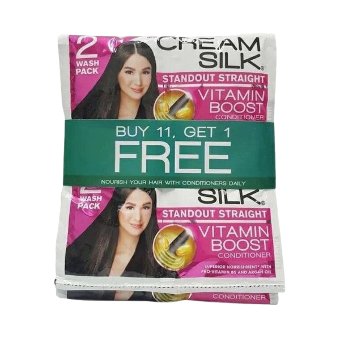 Creamsilk Standout Straight Vitamin Boost 12's x 22ml