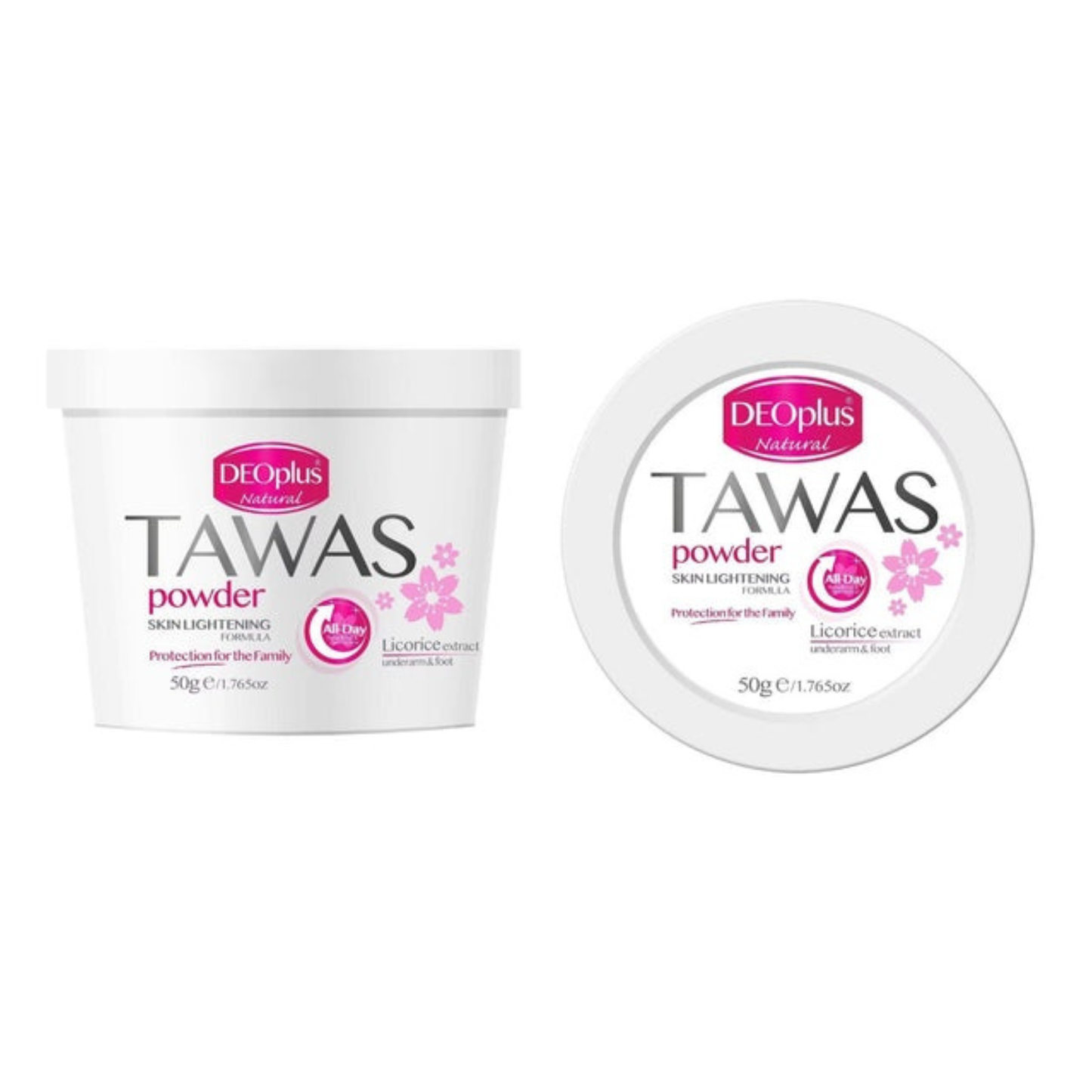 DEOplus Tawas Powder w/ Licorice Extract 50G