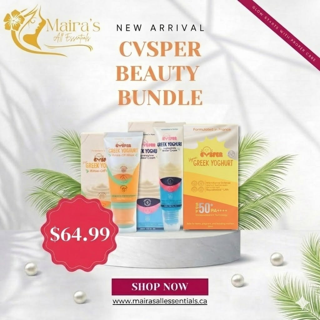 Cvsper Greek Yoghurt Skincare Bundle