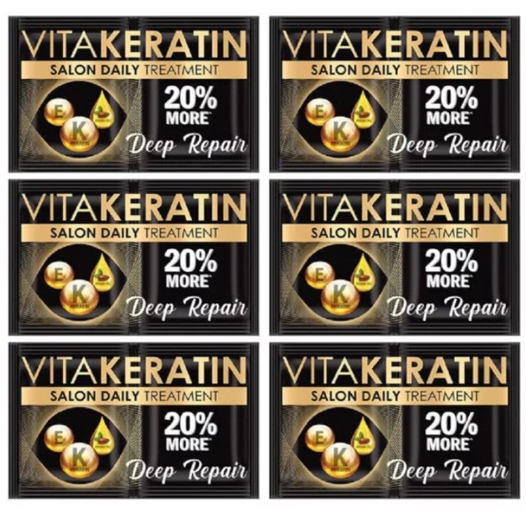 Vita Keratin Salon Daily Treatment Deep Repair 24ml 12's