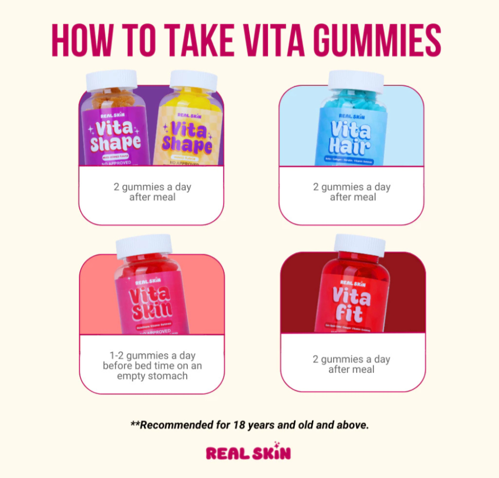 Real Skin Vita Shape (Mixed Berries Flavor)