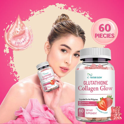 NATURE GLOW Gluta Collagen Glow Strawberry