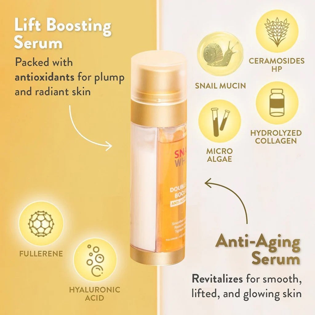Snailwhite Double Boosting Anti-Aging Serum