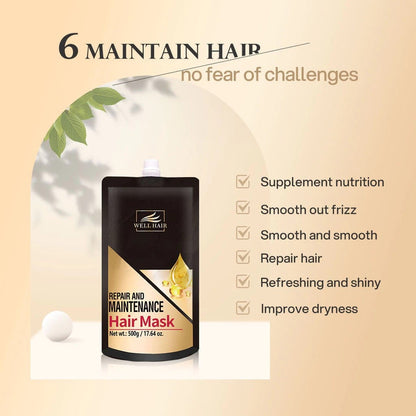Well Hair Repair And Maintenance Hair Mask Wellhair 500G