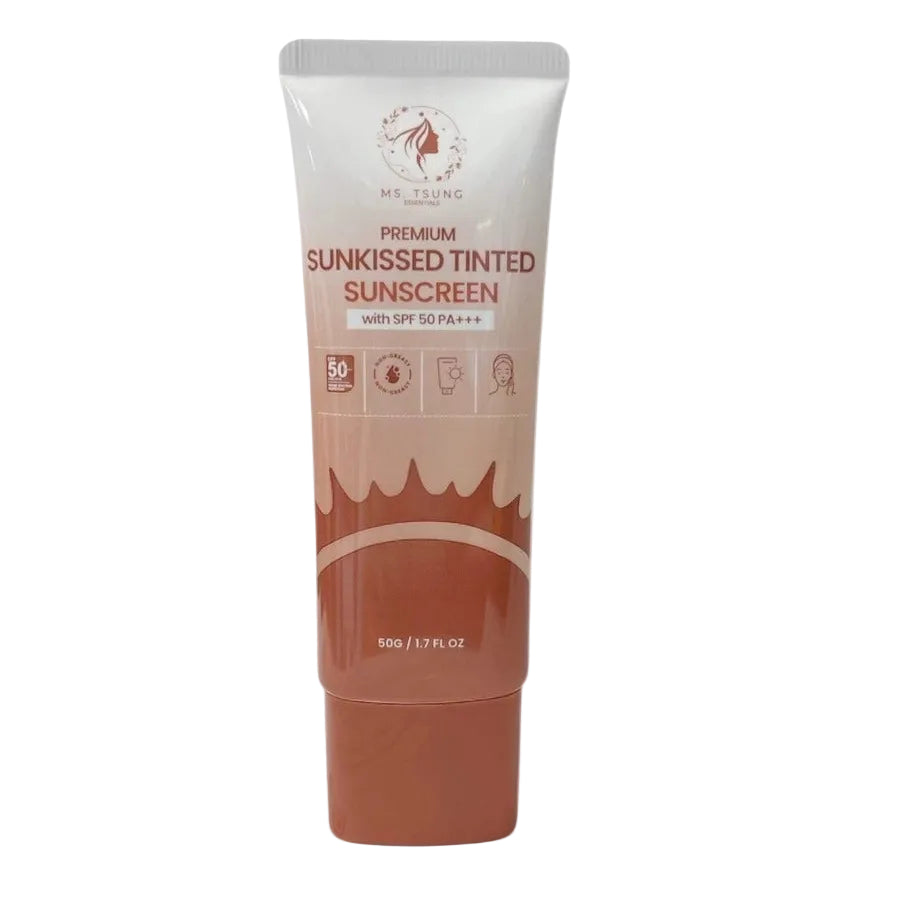 Ms. Tsung Premium Sunkissed Tinted Sunscreen SPF 50 PA+++ 50g