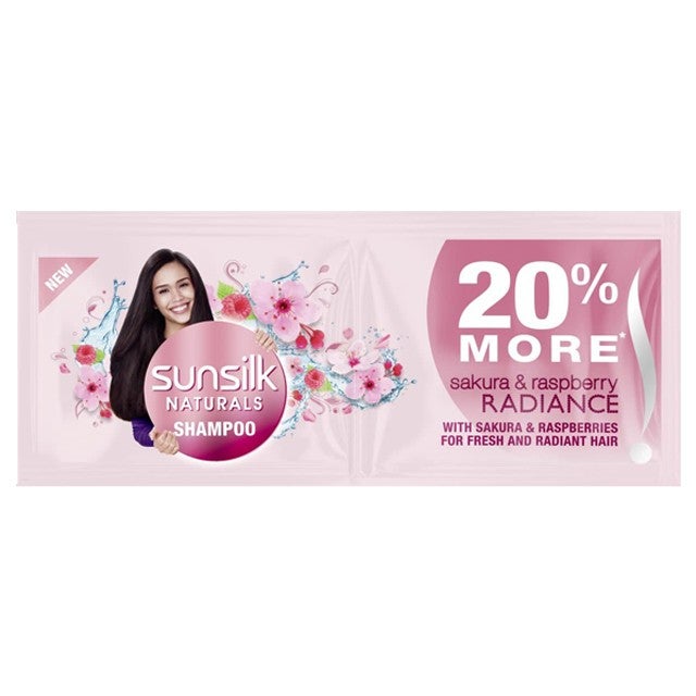 Sunsilk Shampoo Sakura & Raspberry 15ml 12's