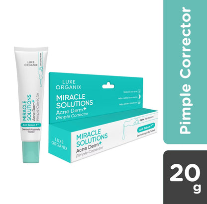 Luxe Organix Miracle Solutions AHA/BHA Spot Corrector Light 10ml