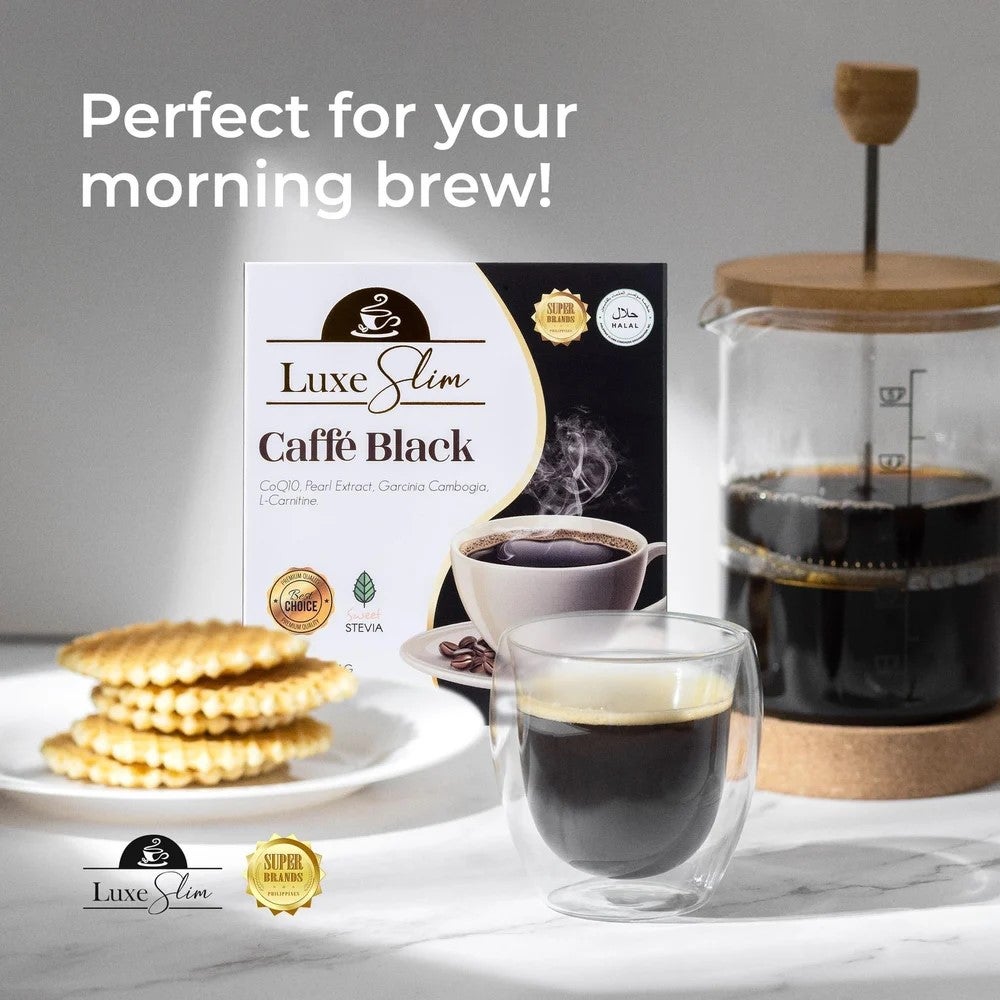 Luxe Slim Caffe Black 210g