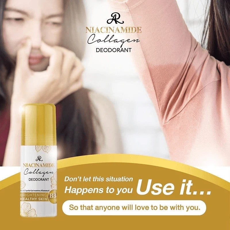 AR Niacinamide Collagen Deodorant Roll-On 75ml