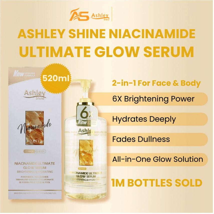 Ashley Niacinamide Pure Serum for Face and Body 520ml
