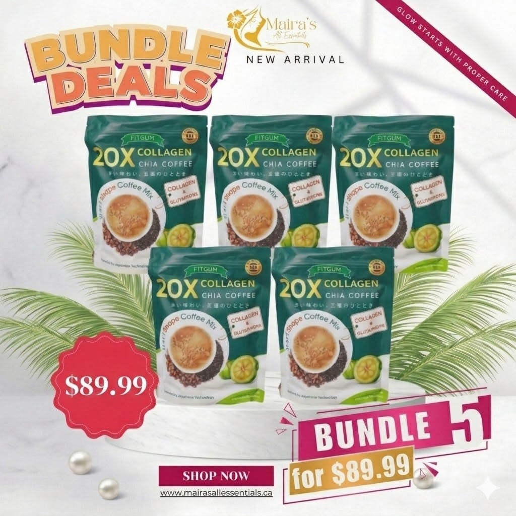BUNDLE DEALS - Fitgum Collagen Chia Coffee