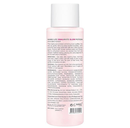 Snailwhite Glow Potion AHA-BHA Toner 150ml
