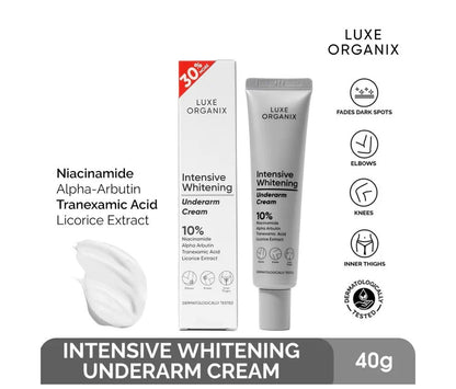 Luxe Organix Intensive Whitening Underarm Cream 30g