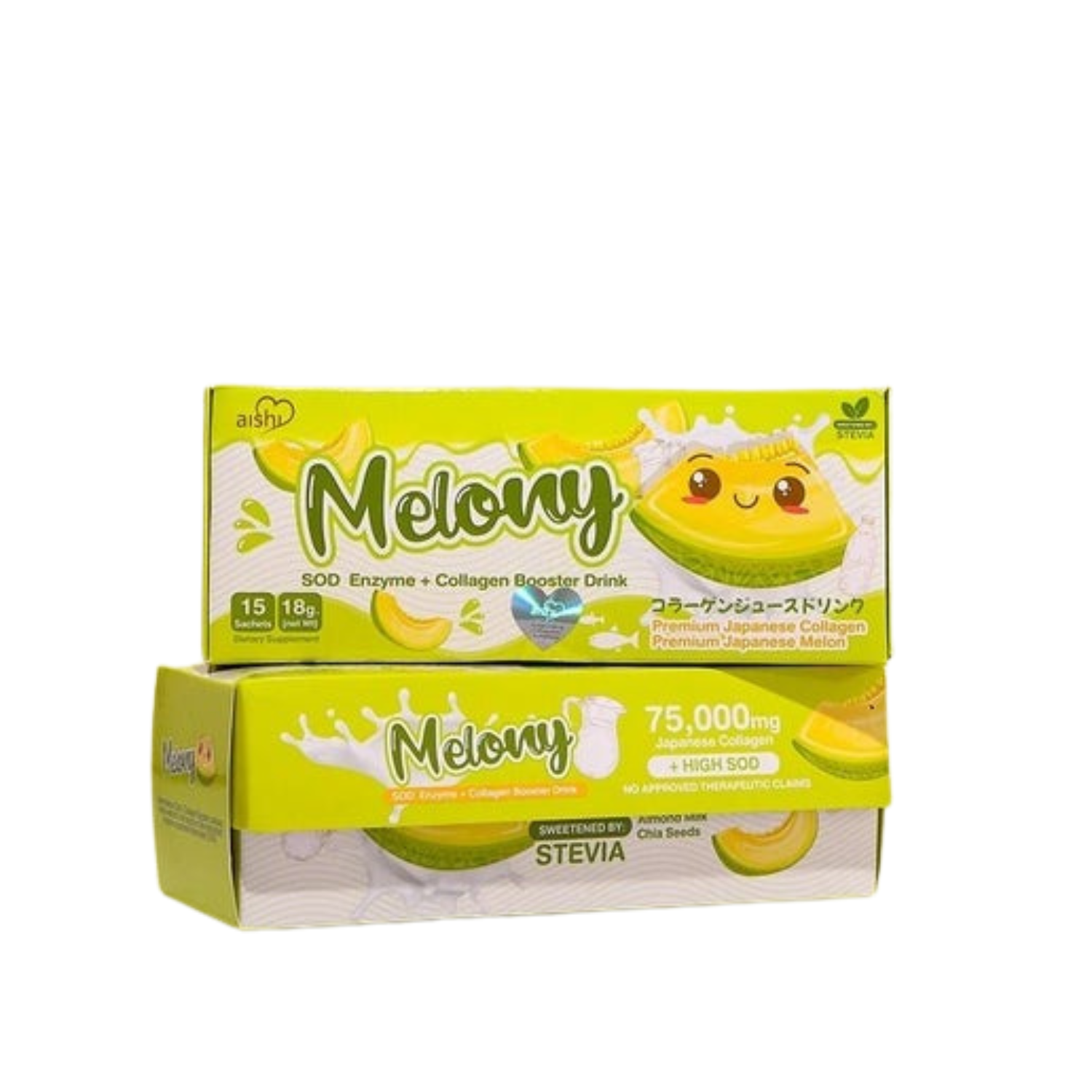 Aishi Thaikyo Melony Collagen Booster Drink 15 Sachets