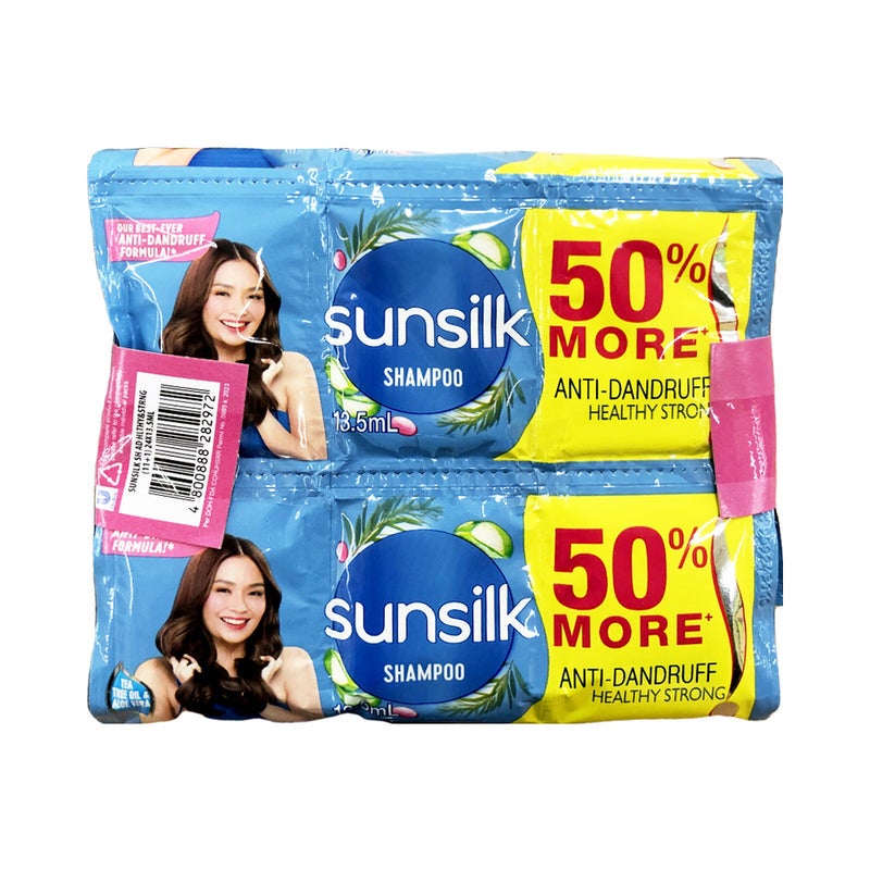 Sunsilk Shampoo Anti-Dandruff Healthy Strong 15ml 12's