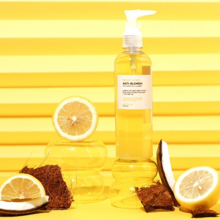Catt & Co Bright & Anti-Blemish Face & Body Jelly Cleanser 250ml