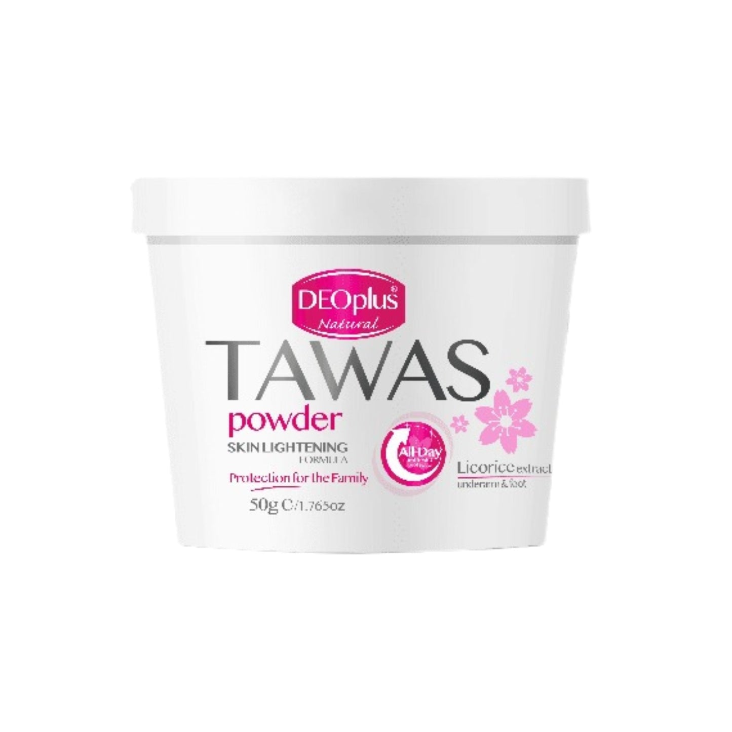 DEOplus Natural Deodorant Powder (Skin Lightening formula)