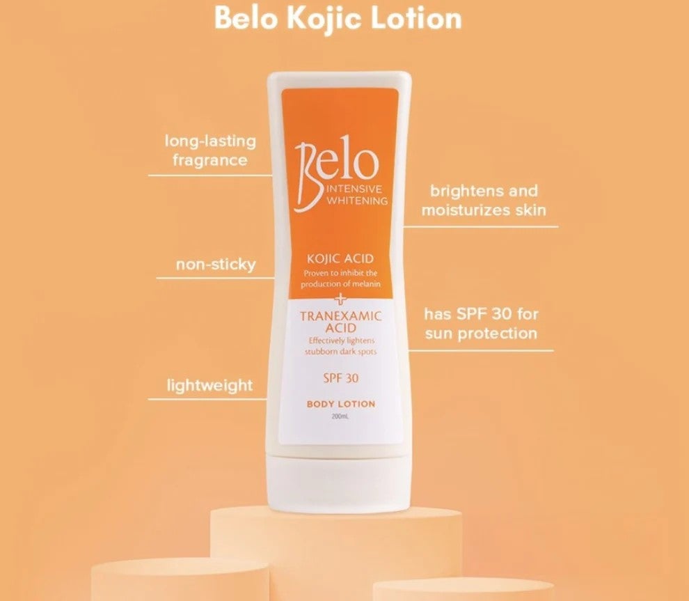 Belo Essentials Whitening Lotion Orange Buy 1 - 200ml, Take 1 - 100ml