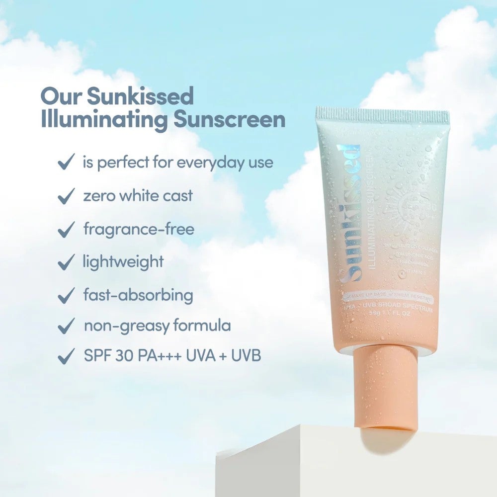 Barefaced Sunkissed Illuminating Sunscreen SPF 30 PA+++ 50g