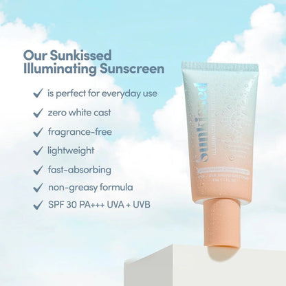 Barefaced Sunkissed Illuminating Sunscreen SPF 30 PA+++ 50g