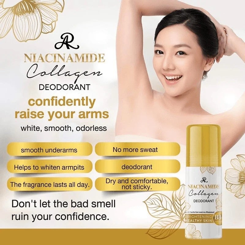 AR Niacinamide Collagen Deodorant Roll-On 75ml