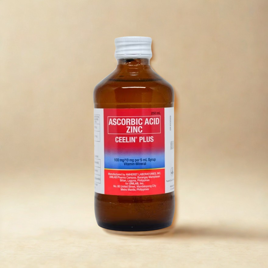 CEELIN Ascorbic Acid + Zinc Syrup 250ml