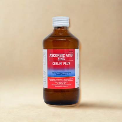 CEELIN Ascorbic Acid + Zinc Syrup 250ml