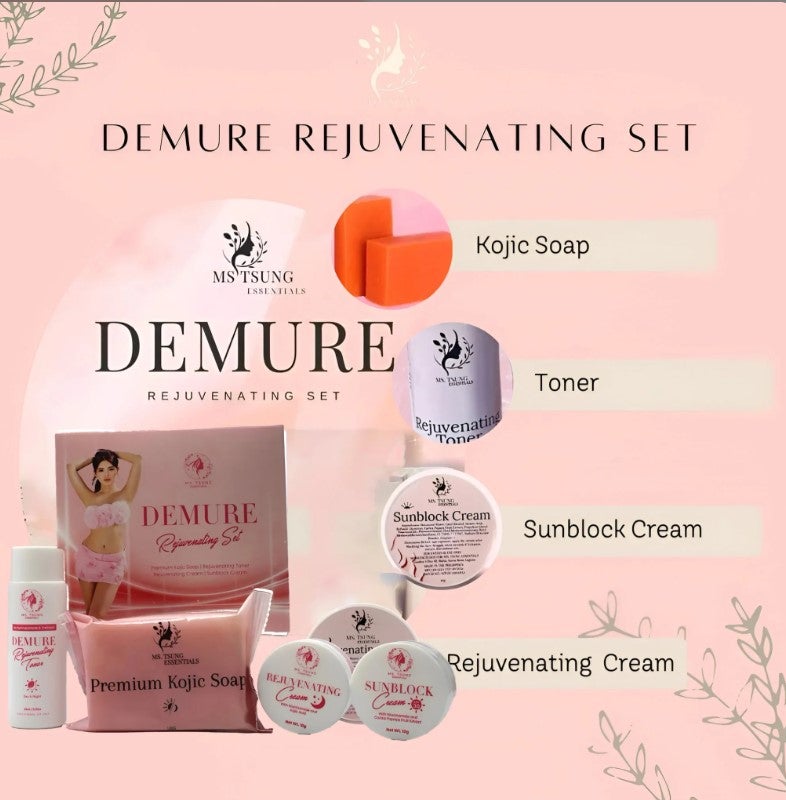 Ms. Tsung Essentials DEMURE Rejuvenating Set