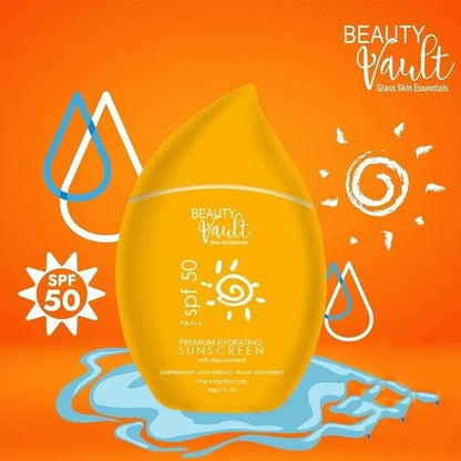 Beauty Vault Premium Hydrating Sunscreen 50g