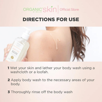 Organic Skin Japan Acne Care Bacne Body Wash 250ml